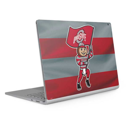 Ohio State University OSU Buckeyes Flag Surface Book 2 15in Skin